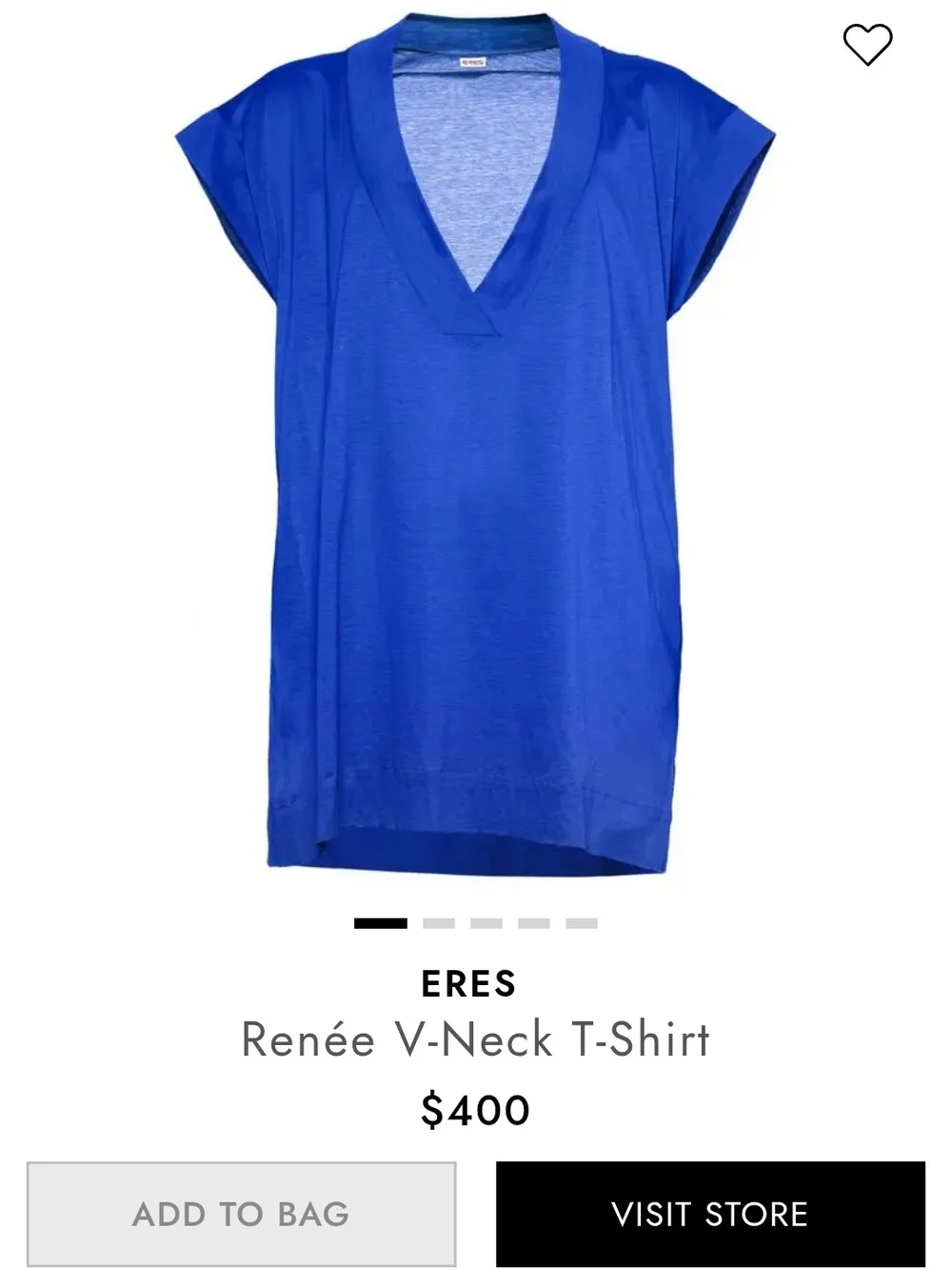 Eres Beach Tunic Swim Coverup Renee in Purple Size S/M